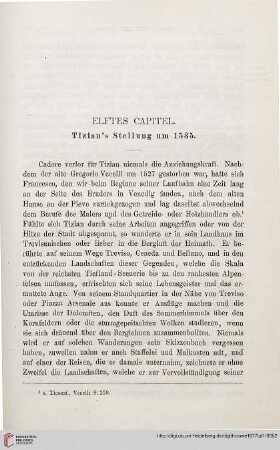 Elftes Capitel. Tizian’s Stellung um 1535