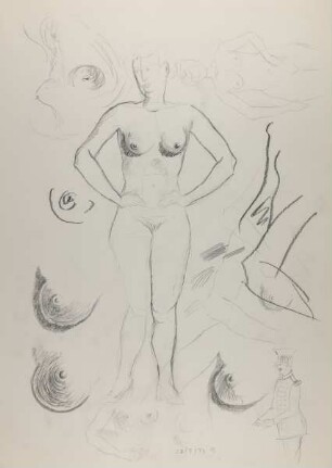 Ohne Titel (Akt und Brüste)