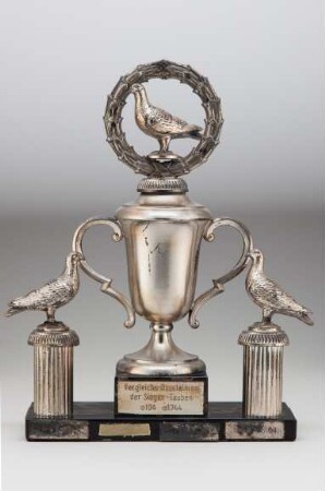 Pokal Vergleichsausstellung Siegertauben 1966 - 1971