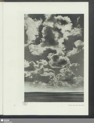 Wolken über dem weiten Watt