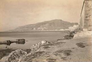 Sizilien. Blick zum Monte San Giuliano von Trapani aus