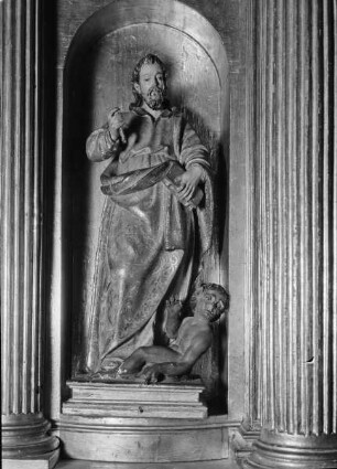 Nebenaltar, Evangelist Matthäus (?)
