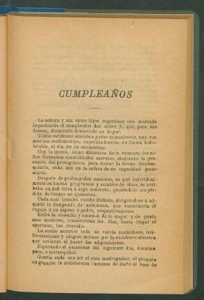 Cumpleaños