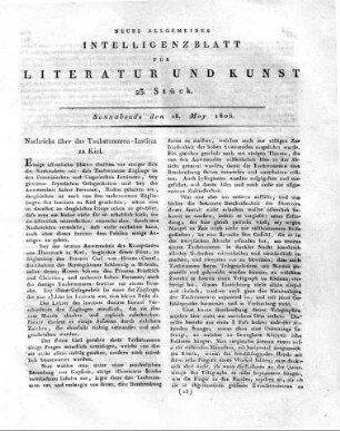 1805-05-18 : 23. Stück