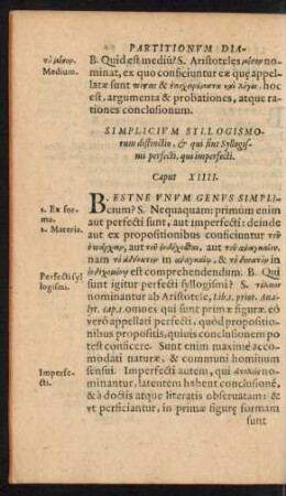 Simplicium Syllogismorum distinctio ... Caput XIIII.