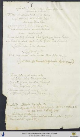 Handschriftliche Notizen.