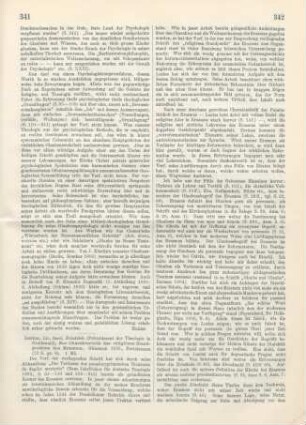 341-343 [Rezension] Lezius, Friedrich, Zur Charakteristik des religiösen Standpunktes des Erasmus