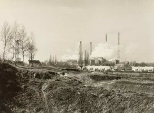 Lauchhammer-West, Brikettfabrik der Großkokerei
