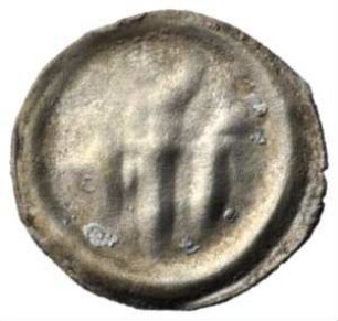 Fundmünze, Hohlpfennig, 1461 - 1462