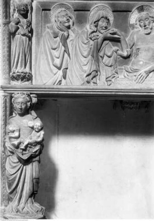 Grabmal der Agnes und Clemenza von Anjou-Durazzo