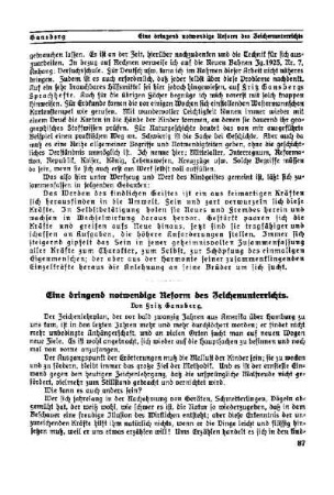Eine dringend notwendige Reform des Zeichenunterrichts