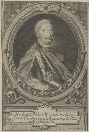Bildnis von Michał Serwacy Fürst Wiśniowiecki