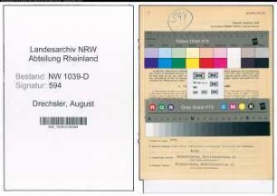 Entnazifizierung August Drechsler , geb. 14.10.1900 (Lehrer)