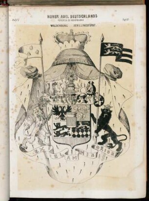 Taf. 12. Fürsten zu Hohenlohe. Waldenburg Schillingsfürst.