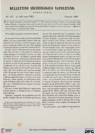 Nr. 177 (Gennaio 1860)