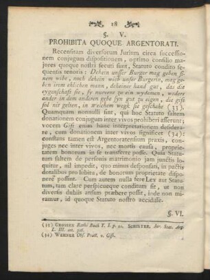 §. V. Prohibita Quoque Argentorati.