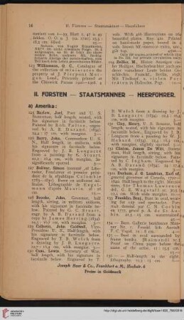 II. Fürsten - Staatsmänner - Heerführer (Nr. 125 - 596)
