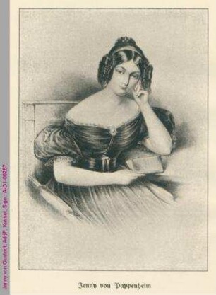 Porträt von Jenny von Gustedt
