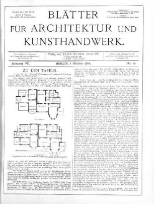 No. 10, 1. Oktober 1894