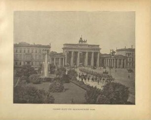 Pariser Platz und Brandenburger Thor