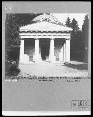 Mausoleum für Johann Carl Graf von Zeppelin