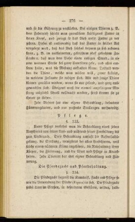 Die Pferdezucht und Pferdehaltung.