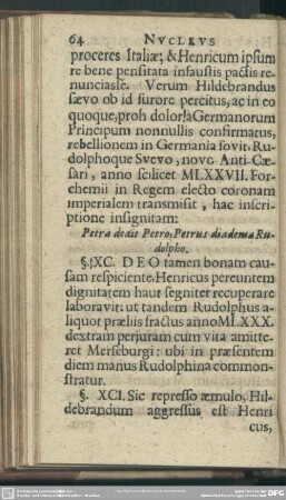 Rudolphus; Hermannus - Henrico oppositi