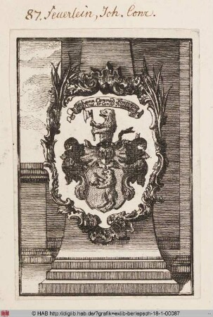 Wappen des Johann Conrad Feuerlein
