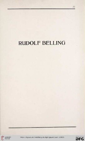 Rudolf Belling