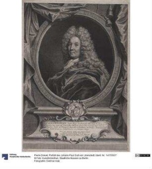 Porträt des Johann Paul Graf von Lilienstedt