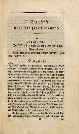 Predigtentwürfe über Luthers ganzen kleinen Katechismus, für Nachmittags- und Wochenprediger