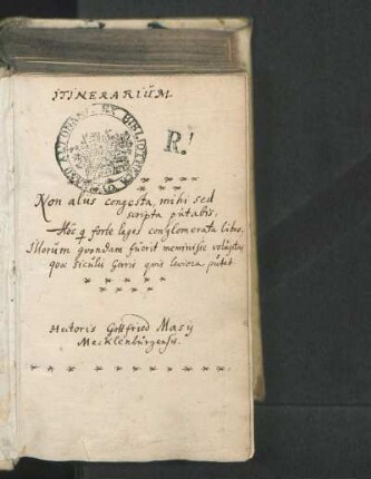 Itinerarium