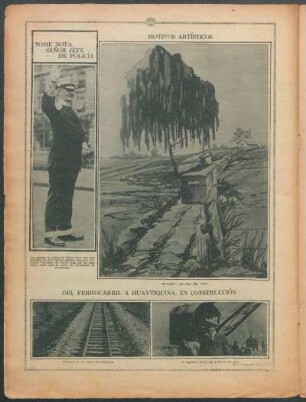 Del ferrocarril a Huaytiquina, en construcción