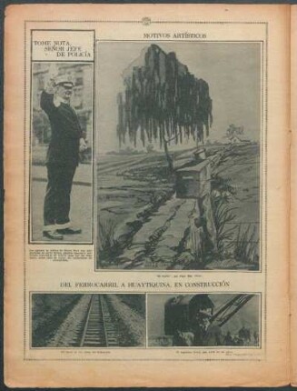 Del ferrocarril a Huaytiquina, en construcción