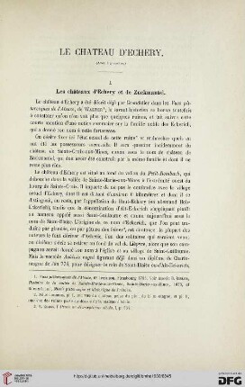 2.Ser. 20.1902: Le château d'Echery