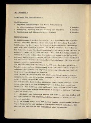 Teillehrgang 3 Grundlagen der Digitaltechnik