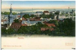 Apolda. Blick über Apolda