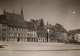 Freiberg. Westseite des Obermarktes