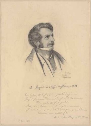 Bildnis Anquiet (1803-), Dichter