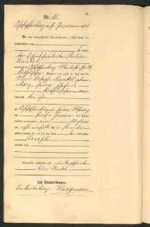 Standesamtsbuch der Stadt Aschaffenburg: Geburten 365/1900 - 184/1901