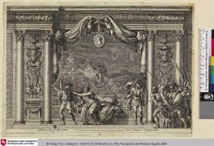 [Alkoven mit Josef und Potifars Weib; Joseph, à gauche, fuit la femme de Putiphar]