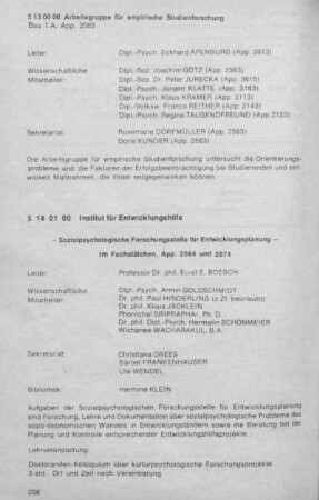 Institut für Entwicklungshilfe