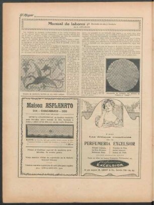 Manual de labores: Bordado en oro y broderie