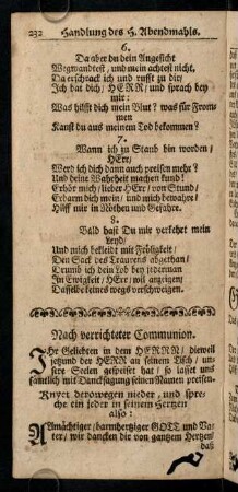 232-240, Nach verrichteter Communion. Buß-Psalmen.