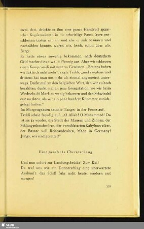 Eine peinliche Überraschung