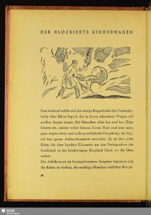 Der Blockierte Kinderwagen