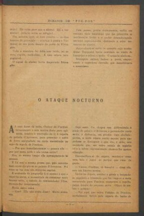 O ataque nocturno