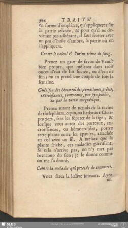 Guérison des hémorroïdes, condilomes, crêtes, excroissances, pourreaux, par sympathie, ou par la vertu magnétique