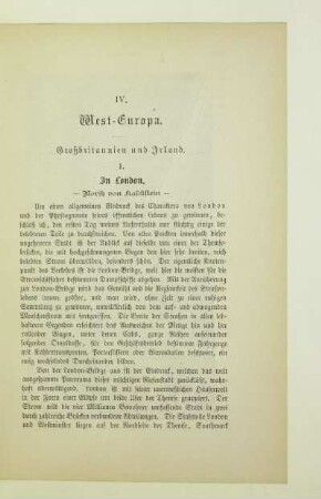 IV. West-Europa