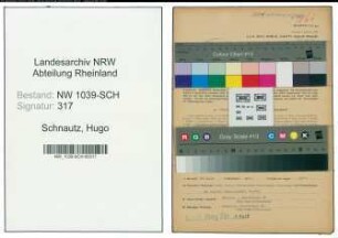 Entnazifizierung Hugo Schnautz , geb. 06.07.1901 (Amtsfotograf)